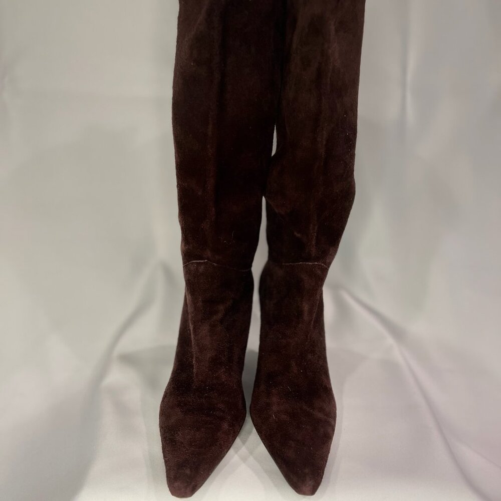 Nine West Brown Suede Boots